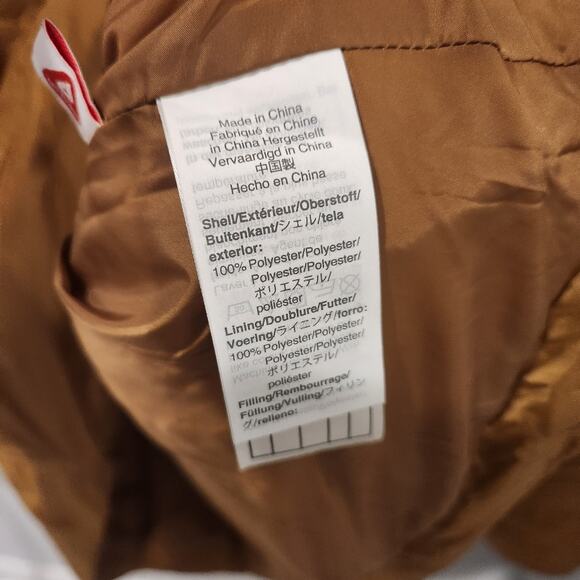 Madewell packable gold puffer jacket size XL - Picture 8 of 9